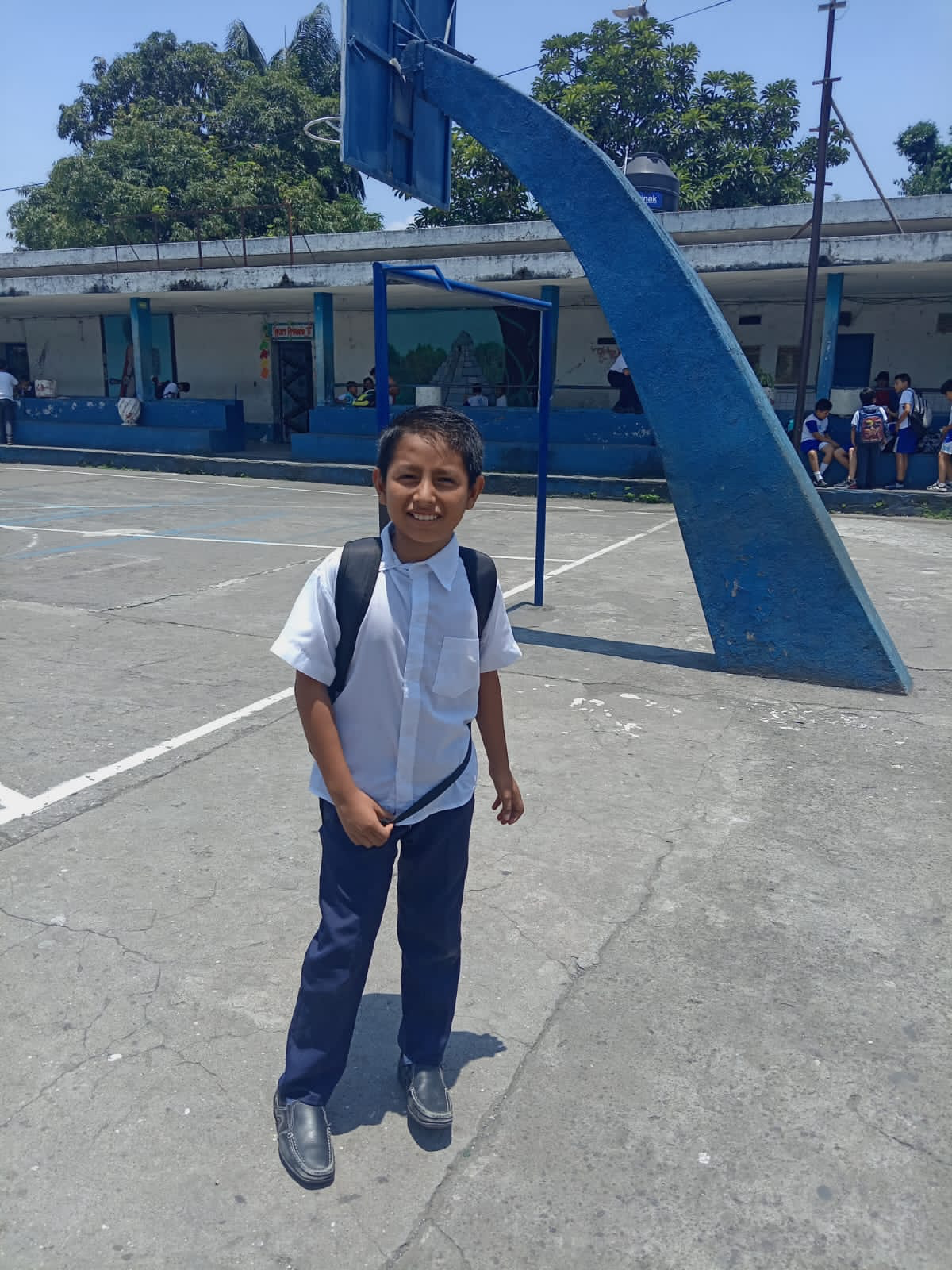 Children receiving educational support in Guatemala
